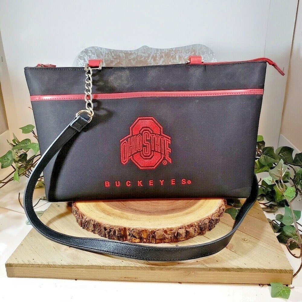Women's‎ Ohio State Buckeyes Shoulder Bag / Purse Inside & Outside Pockets